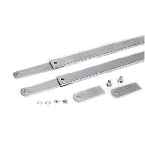 Confezione Coppia Bracci Diritti Telescopici FAAC 390563 Per Motore 550 593 595