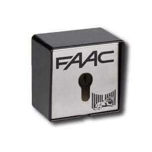 Selettore Comando Inseritore a Chiave Da Esterno Parete FAAC T20 E 401012