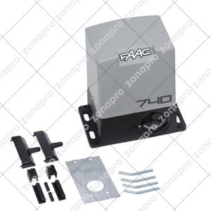 Motoriduttore Motore 230v 500Kg FAAC 1097805 740 E Z16 Con Encoder Per Cancelli Scorrevoli