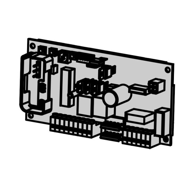 Scheda Quadro Centrale Elettronica E 604 E604 Ricambio Originale FAAC 63000895 Fuori Produzione