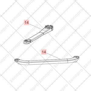 Gruppo Bracci Articolati 391 Energy Compas Ricambio FAAC GENIUS 63003422