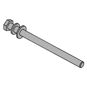 Vite M10X178 Uni5737 Inox A2-70 S800 Ricambio FAAC 63000562 8PZ
