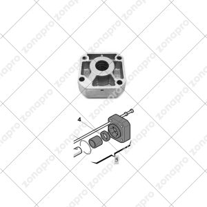 Flangia Anteriore Attuatore Per Motore 402 Ricambio Originale FAAC 4994165