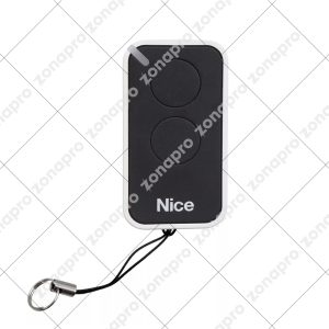 Telecomando Radiocomando Trasmettitore Originale 2 Canali NICE INTI2 INTI 2 NERO