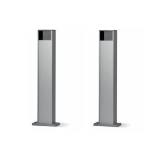 Coppia Di Colonnine Colonna Supporto Alluminio Altezza 500 mm 50 cm NICE PPH3