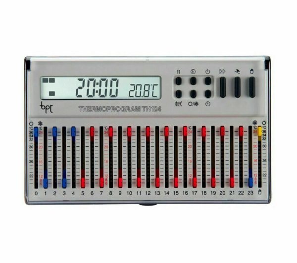 Cronotermostato Digitale Bianco a Batteria CAME BPT TH/124.01 BB 69403510