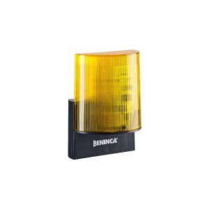 Lampeggiante Lampeggiatore a Led 12v 24v 230V Antenna BENINCA' LAMPY 953401668 Fuori Produzione