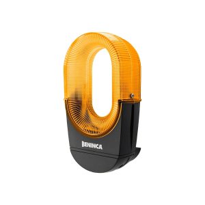 Lampeggiante Lampeggiatore Giallo Full Da 12v a 230v BENINCA' IRI.LAMP-Y 9534012