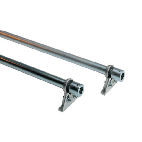 Coppia Tubi Zincati Bussola Scanalata Øi21,2Mm 2.000Mm BENINCA' AU.45ZL 9868040