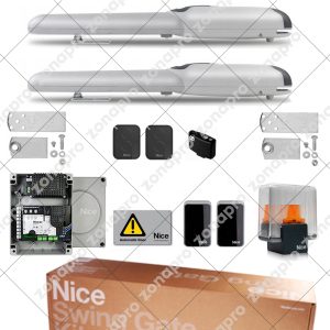 Kit Automazione Per Cancello WG5024 24V 3,5mt WINGO 5024 BD NICE WINGO5024BDKCE