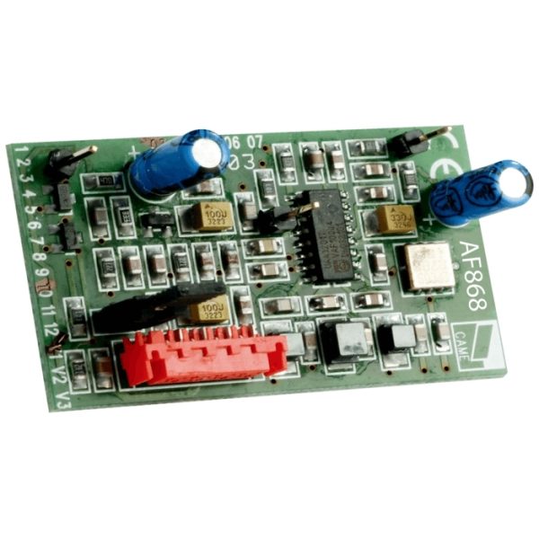 Scheda Ricevente Ricevitore Radiofrequenza 868 868,35 Mhz CAME 001AF868 AF868