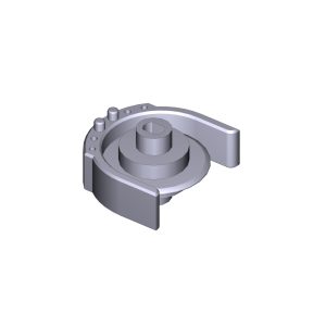 Puleggia Guida Cinghia Ver Ricambio CAME 119RIE124