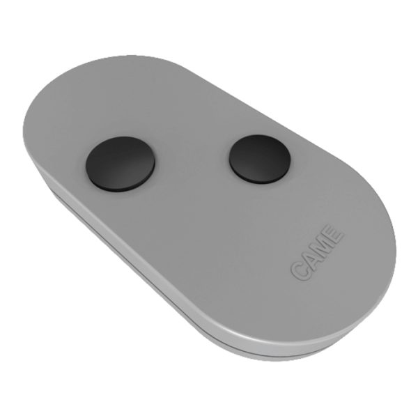 Trasmettitore Telecomando Radiocomando 2 Freq. 2 Canali CAME TOPD2FGS 806TS-0090 Fuori Produzione