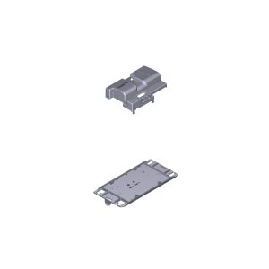 Cover e Fondo Centrale Bkv Ricambio CAME 88001-0175