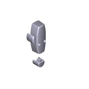 Tappo Asta Rettangolare 90X35 5Pz Ricambio CAME 88003-0038