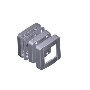 Guscio Plastico Per Fotocellula Da Esterno DXL Ricambio CAME 88006-0067