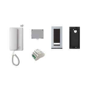 Kit Citofonico Bifamiliare Cornetta CAME BPT AGT2K200A03 8K40CA-007