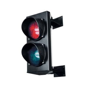Semaforo 2 Luci Rosso Verde Lampeggiante 70W 230Vac FADINI 3203L