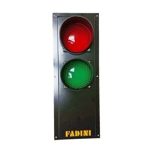Semaforo 2 Luci Rosso / Verde Led 5W 230Vac Per VISUAL344 FADINI 3215L