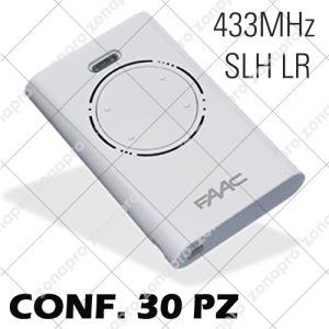 Trasmittente Telecomando 4 Canali Bianca FAAC XT4 433 SLH LR 787008 Conf. 30PZ