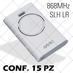 Trasmittente Telecomando 2 Canali Bianca FAAC XT2 868 SLH LR 787009 Conf. 15PZ