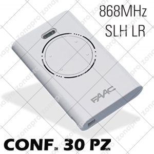 Trasmittente Telecomando 4 Canali Bianca FAAC XT4 868 SLH LR 787010 Conf. 30PZ