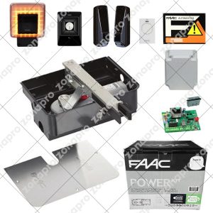 FAAC KIT 770N 230v Con Cassa Casse Automazione Cancello Anta Battente Interrato