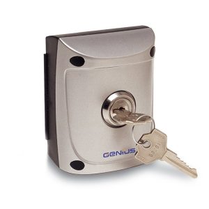 Selettore Comando Pulsante a Chiave Da Esterno N.3201 GENIUS QUICK 1 JA31101