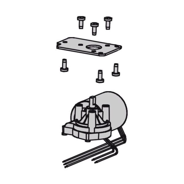 Confezione Motore Ricambio GENIUS 6020470