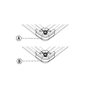 Angolo Destro e Sinistro Per Dispositivo STOP CCE CESTACC00004 EX STOPANG