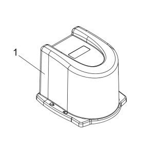Carter Superiore In Plastica Ricambio Per Motore Milord GENIUS 6020308 Fuori Produzione