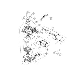 Kit Guarnizioni Per CUBIC 6 6V 6H 6HV DITEC ENTREMATIC NC6CB6G 6CB6G Ricambio
