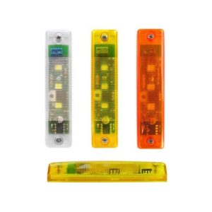 Lampeggiante Lampeggiatore Luminoso LED Parete Muro 12v - 24v NOLOGO FLASH-IN