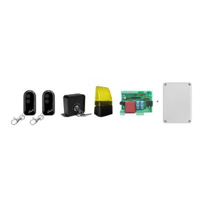 Kit Centrale Scheda Quadro Serrande Con Accessori Telecomando NOLOGO KIT-S2SLED