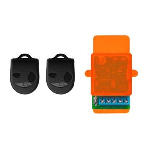 Kit Con Due Trasmettitori EKO-C Con Ricevitore Rx1 433 Mhz NOLOGO KIT-EKC433