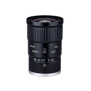 Ottica Fissa 20 Mm 10 Mp Dahua Pfl20-J10M
