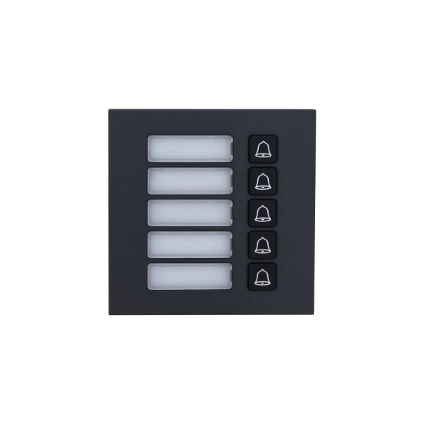 Modulo 5 Tasti Meccanici Per Vto4202Fb-P Dahua Vto4202Fb-Mb5