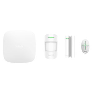Kit Sistema Di Sicurezza Bianco Ajax Starterkit 4G 51174 AJHUBK4G HUBK4G Allarme