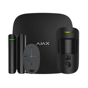 Kit Sistema Di Sicurezza Nero Ajax Starterkit Cam Plus 38175 AJHUB2KCPN HUB2KCPN