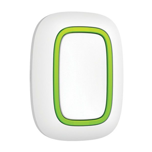 Pulsante Antipanico Wireless / Telecomando Bianco Ajax Button 38095 AJBUT BUT Pulsante Antipanico Wireless / Telecomando Bianco Ajax Button 38095 AJBUT BUT