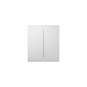 Tasto Per Lightswitch Ajax Centerbutton (2-Gang) White 52187