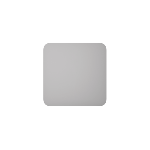 Tasto Per Lightswitch Ajax Solobutton (1-Gang/2-Way) Fog 52140