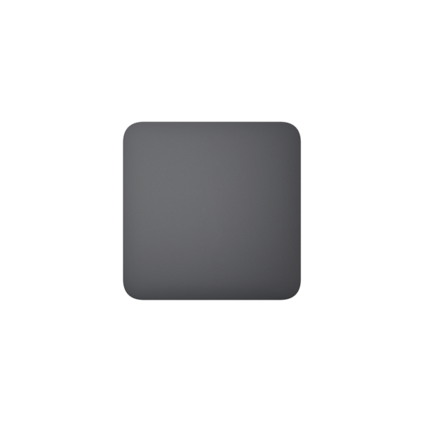 Tasto Per Lightswitch Ajax Solobutton (1-Gang/2-Way) Graphite 52141