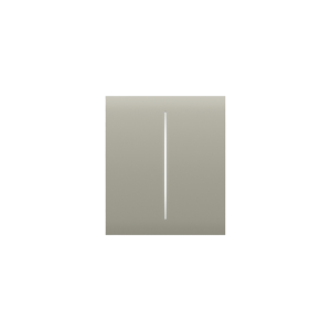 Tasto Per Lightswitch Ajax Centerbutton (2-Gang) Olive 52185
