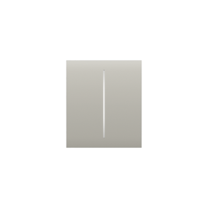 Tasto Per Lightswitch Ajax Centerbutton (2-Gang) Oyster 52186