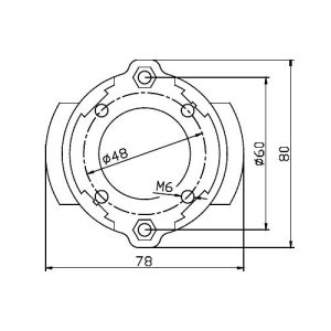 Supporto In Alluminio ACM 3080 163530