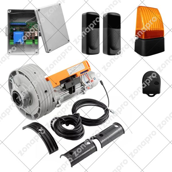 Kit Completo Serranda Serrande Avvolgibile Saracinesca Garage Motore 180KG 230v