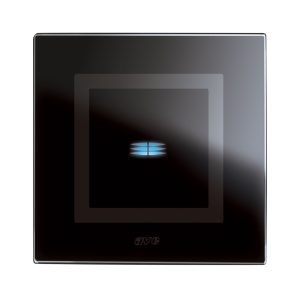 Interr. Touch Nero 230V 6A 2M AVE BS2TC0121NAL