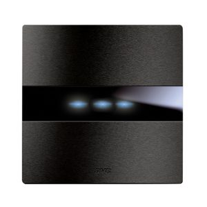 3 Inter. Touch Antracite 230V 6A 3M AVE BS2TC01K3ANS