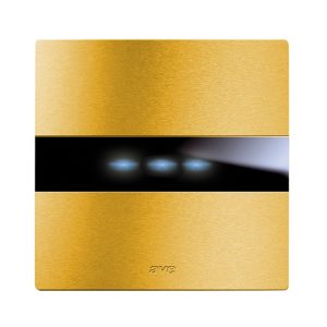 3 Inter. Touch Oro 230V 6A 3M AVE BS2TC01K3ORO